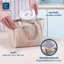 Thumbnail 4 of ซุปเปอร์ ล็อค ชุดกล่องถนอมอาหารสแตนเลส เก็บอุณหภูมิได้ รุ่น 9501 x 3 พร้อมกระเป๋าสำหรับพกพา