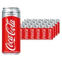 Thumbnail 1 of โค้ก ไลท์ เครื่องดื่มน้ำอัดลม แบบกระป๋อง ไม่มีแคลอรี 325 มล. x 24