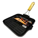 Thumbnail 2 of COLOR KIT Cast Iron Square Pan for Toast-Grill 24 cm