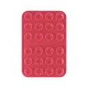 Thumbnail 2 of คิวพลัส แผ่นแปะโทรศัพท์ Silicon Suction Phone สีแดง