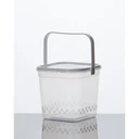 Thumbnail 1 of Panda Outlet ถังน้ำดื่มทรงสี่เหลี่ยม (1,000 ml.) + ฝาปิด + หู สีขาว,ไม่เจาะรู (แพ็ค 20 ชิ้น)