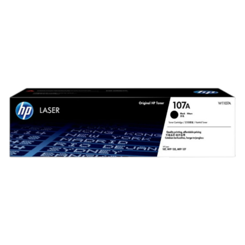 TONER (หมึกสําหรับเครื่องพิมพ์) HP 107A BLACK (W1107A)