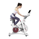 Thumbnail 3 of จักรยานออกกำลังกายเชื่อมต่อผ่านแอพ รุ่น S3 สีขาว