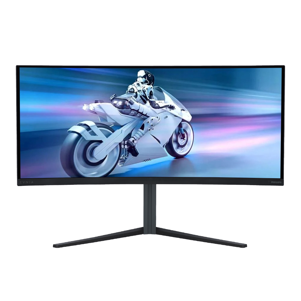 PHILIPS MONITOR (จอมอนิเตอร์) EVNIA 34M2C6500/00 - 34 INCH QD-OLED 2K 175Hz ADAPTIVE SYNC CURVED