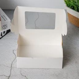 Thumbnail 3 of Quickpack - กล่องหน้าต่าง Signature จัดเบรค/Snack สีขาวด้าน (M) ขนาด 12x16x6cm – 20 กล่อง