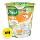 Thumbnail 2 of คนอร์ คัพโจ๊ก โจ๊กข้าวหอมมะลิกึ่งสำเร็จรูป รสปลา 32 ก. x 6