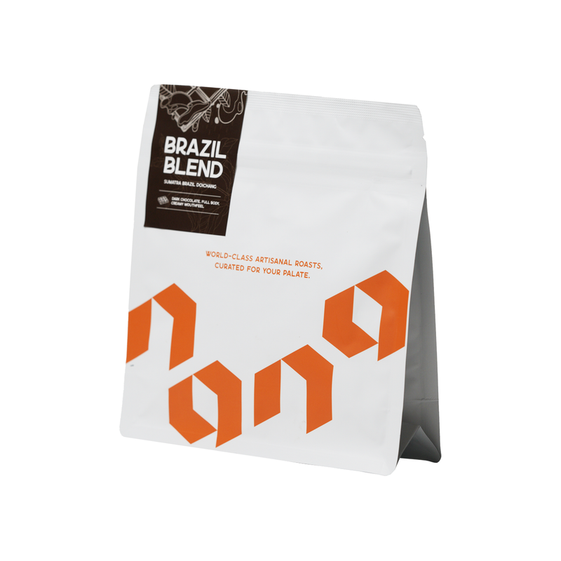 Brazil Blend เมล็ดกาแฟคั่วเข้ม (500g)