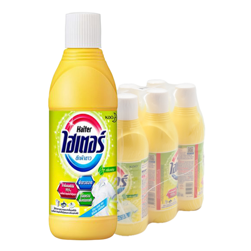 HAITER Liquid Bleach Yellow 250 ml x 6