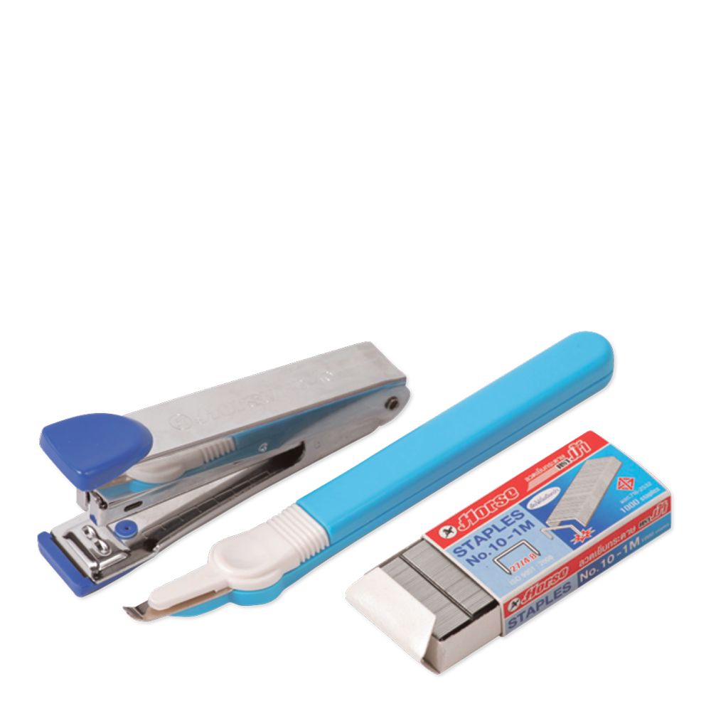 HORSE Stapler with Wire Drawing Set 2 sets x 1 Makro PRO