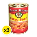 Thumbnail 2 of อะยัม ถั่วขาวในซอสมะเขือเทศ 425 กรัม x 3 กระป๋อง