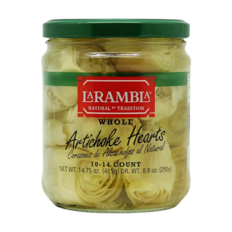 La Rambla Natural Artichoke Heart Whole ลาแรมบลา อาร์ติโชคในน้ําเกลือ 415g