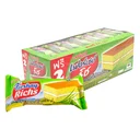 Thumbnail 1 of FERSHAY Richs Pandan Flavored Layer Cake Filled with Cream 15 g x 24