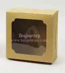 Thumbnail 3 of Boxjourney กล่องเค้ก 1 ปอนด์ กระดาษคราฟ (20 ใบ/แพค)