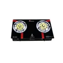 Thumbnail 3 of Starker เตาแก๊ส 2 หัวเตาทองเหลืองใหญ่ รุ่น SG-822 ( แถมฟรี ตะหลิวไม้ + ตะหลิวร่อง + ตะหลิวแซะ + ตะหลิวเล็ก + ทัพพี จำนวน 1 ชุด )