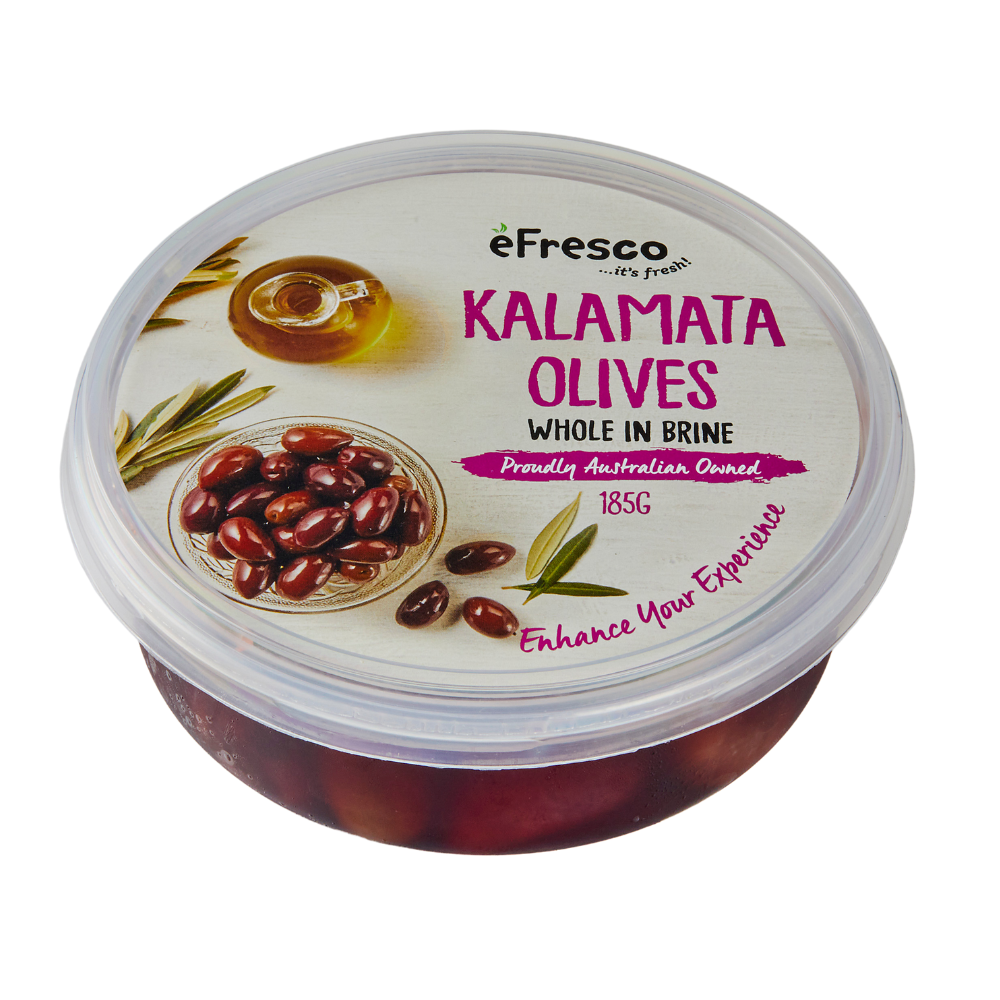 เอ เฟรสโค มะกอกคาลามาตาในน้ำมัน 185 ก.