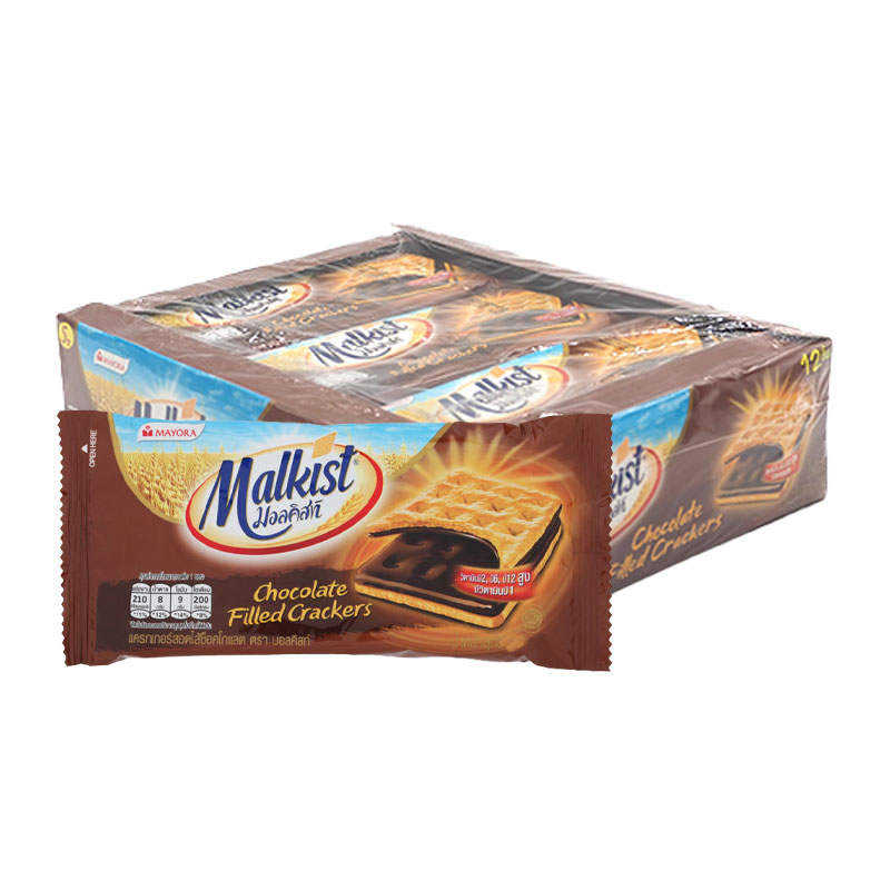 MALKIST Cracker Chocolate 36 g 12 pcs