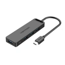 Thumbnail 2 of เวนชั่น Port Hub USB-C to 4xUSB 3.0 with PD (TGKBB) Black