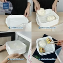 Thumbnail 4 of ซุปเปอร์ ล็อค ที่นึ่งอาหารในไมโครเวฟ มีฝาปิด ป้องกันแบคทีเรีย BPA Free รุ่น 9053