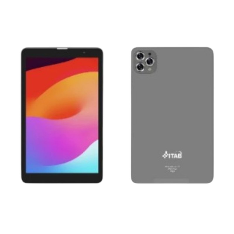 iTAB 705a Vega S หน้าจอ 8.9 นิ้ว แรม 3+3 ชาร์จType C แถมเคสหนัง+ปากกาทัชสกรีน+ฟิลม2+หูฟัง ประกัน1ปี Grey
