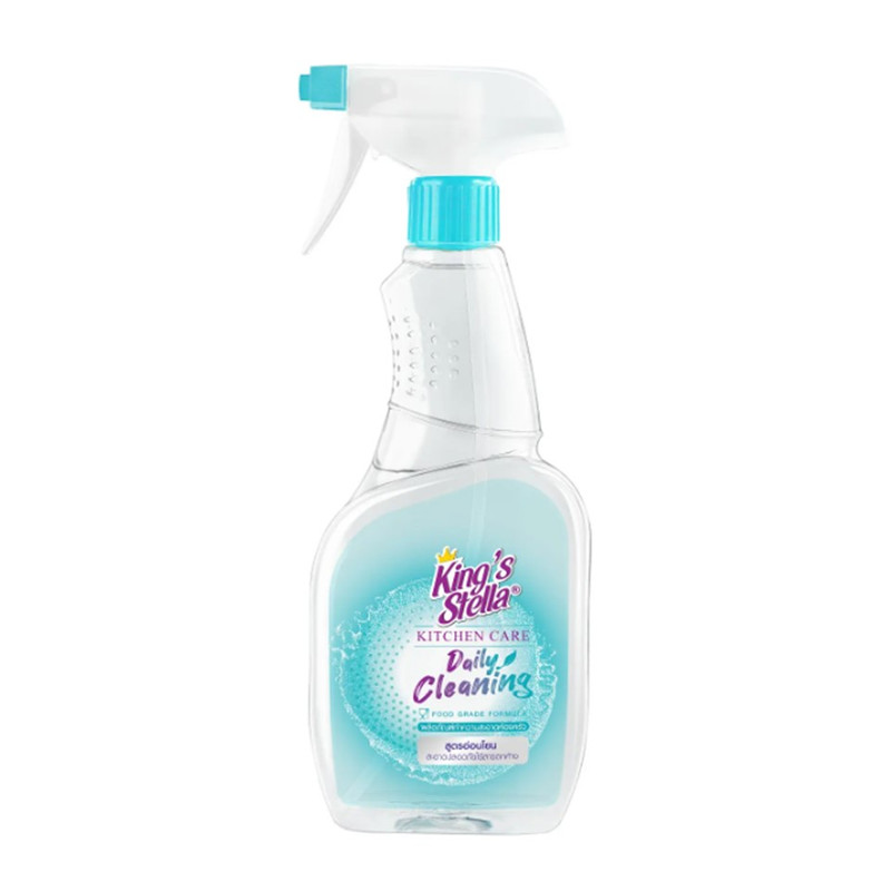 King’s Stella (คิงส์สเตลล่า) Kitchen Care Daily Cleaning น้ํายาทําความสะอาดห้องครัว เช็ดขจัดคราบไขมัน ฟู้ดเกรด 600ml