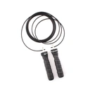 Thumbnail 2 of เชือกกระโดดสายลวดสลิง ยาว 3 ม. เหมาะสำหรับออกกำลังกายและแข่งกีฬา สีดำ