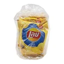 Thumbnail 3 of เลย์ ร็อค มันฝรั่งแท้ทอดกรอบแผ่นหยัก รสมันฝรั่งแท้ 25 ก. x 6