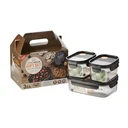 Thumbnail 2 of ล็อกแอนด์ล็อก ชุดกล่องอาหาร 3 ชิ้น (450 มล. 2 ชิ้น + 910 มล.) รุ่น LBF404S3