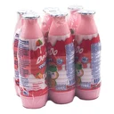 Thumbnail 1 of ดีโด้ น้ำสตรอเบอร์รี่ 10% ผสมโยเกิร์ต 300 มล. x 6