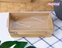 Thumbnail 2 of Boxjourney กล่องอาหารกระดาษคราฟพร้อมฝา 900ml. (50 ใบ/แพค)