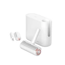 Thumbnail 1 of ลูกกลิ้งเก็บขนทำความสะอาดสามารถต่อด้ามจับเป็นไม้ม๊อบZM100 สีขาว