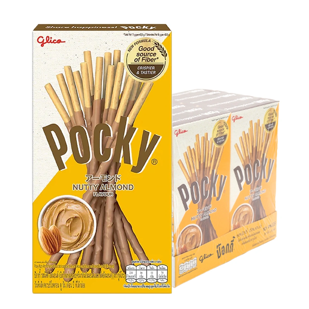 POCKY Almond 39 g x 10