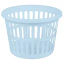 Thumbnail 1 of ตะกร้าผ้า สีฟ้า/สีครีม เบอร์ 1154