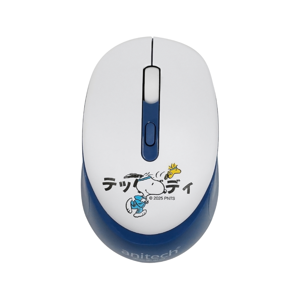 ANITECH X SNOOPY 3 Wireless Mouse SNP-W240-BL Blue