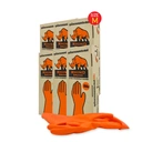 Thumbnail 1 of RHINO ถุงมือยางอเนกประสงค์ ไซส์ M สีส้ม บรรจุ 12 คู่/กล่อง x 6 กล่อง