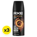 Thumbnail 2 of AXE Deodorant Spray Dark Temptation 50 ml x 3