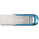 Thumbnail 1 of SANDISK Flash Drive USB Drive Ultra Flair USB 3.0 Model SDCZ73_032G_G46B Capacity 32GB Silver