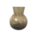 Thumbnail 1 of แจกันดอกไม้สไตล์มินิมอล แจกันแก้วสีชา แจกันดอกไม้ FV-2489-2