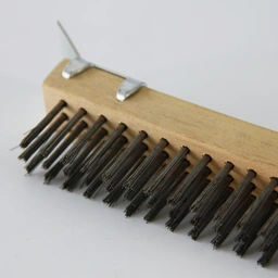 Thumbnail 2 of Jasco แปรงลวดสำหรับขูดตะแกรง ทรงยาว ด้ามไม้ Wire Brush ขนาด 36 ซม.