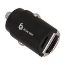 Thumbnail 3 of บลูบ็อกส์ ที่ชาร์จแบตในรถ รุ่น 1 USB-A / 1 USB-C 30W สีดำ