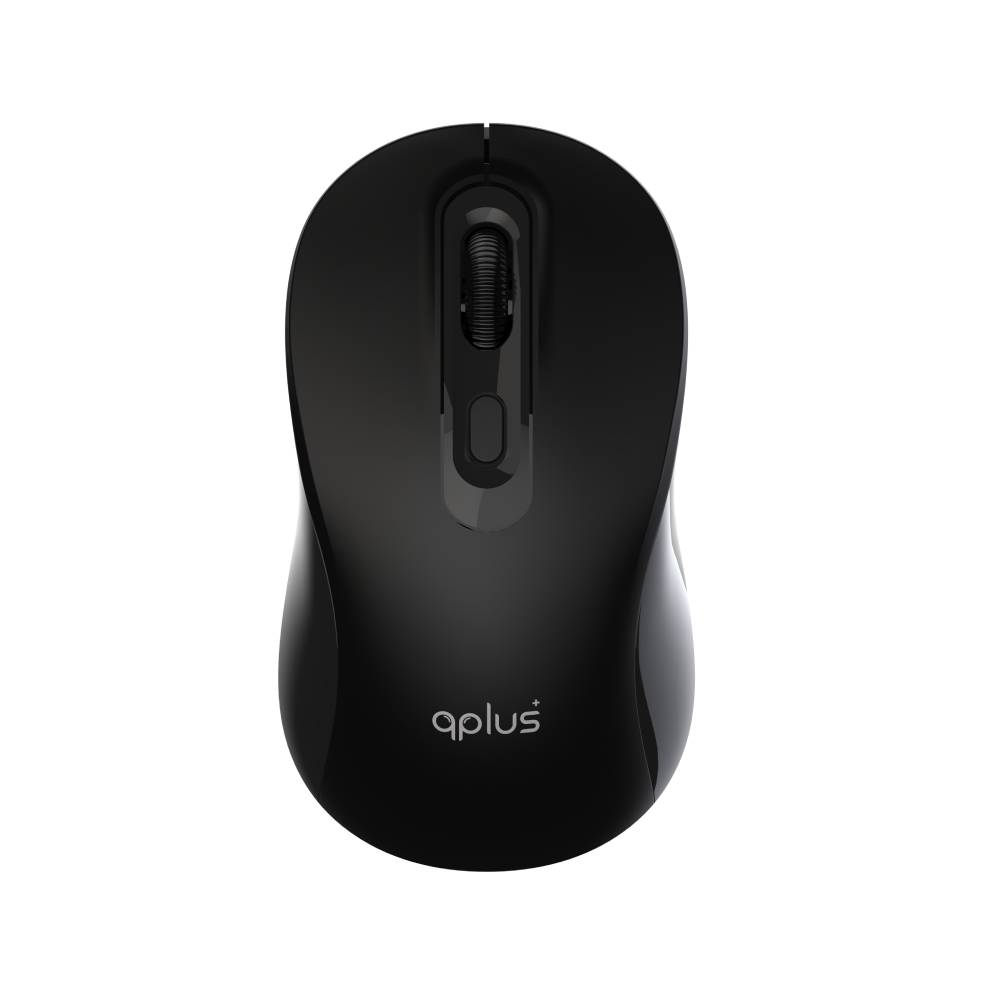 QPLUS Bluetooth & Wireless Mouse 1740 Black