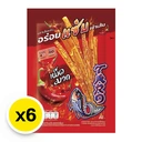 Thumbnail 2 of ทาโร ปลาสวรรค์ เส้นชุบน้ำจิ้ม รสปลาหมึก เผ็ดมาก 18 ก. x 6