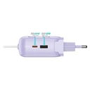 Thumbnail 3 of คิวพลัส พาวเวอร์แบงค์ 20,000 mAh Built-In Cable W2047 สีม่วง