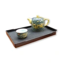 Thumbnail 4 of ยู.เอส. บิซิเนส ถาดขอบเหลี่ยมลายไม้ 25x18 ซม.