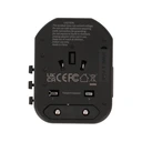 Thumbnail 3 of บลูบ็อกซ์ หัวแปลงปลั๊กไฟ Multifunction Universal Travel 20 วัตต์ สีดำ