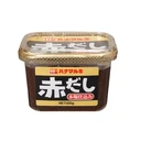 Thumbnail 1 of HANAMARUKI Akadashi Honba Jikomi Miso Made with Soybean Miso, Rice Miso and Seasoning (Made in Japan) 500g x 4 boxes