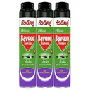Thumbnail 1 of BAYGON Double Nozzle Mosquito Ant & Cockroach Killer Spray Lavender Scent 600 ml x 3