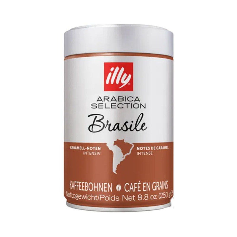 illy Whole Beans Arabica Selection Brazil Coffee – Medium Roast (250 Grams)