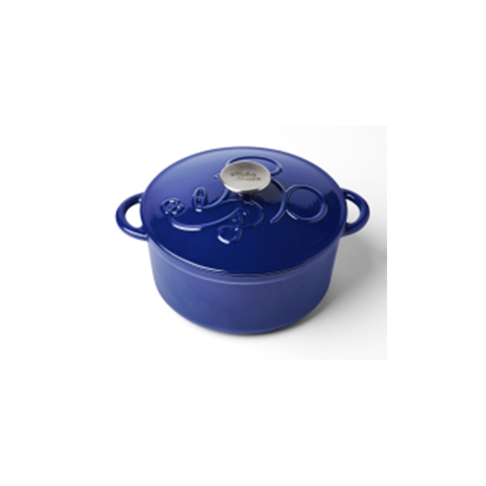 MEYER Enamel Cast Iron Dutch Oven Blue Mickey Mouse 20 cm