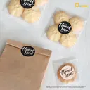 Thumbnail 5 of Depack ST010(THANK)-B(สีดำ) สติ๊กเกอร์วงกลมพิมพ์ลาย THANK YOU (1 แพ็ค/ 48 ดวง)