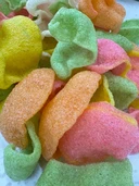 Thumbnail 4 of จินเฮง แผ่นข้าวเกรียบดิบ รสกุ้งคละสีสายรุ้ง 500 กรัม #พร้อมทอด